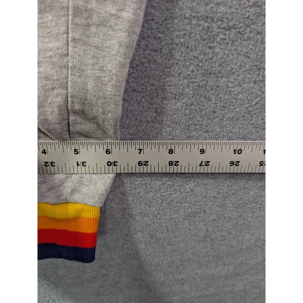 Aldi Rainbow Stripe Jogger Sweatpants Gray‎ Men's Medium Athleisure